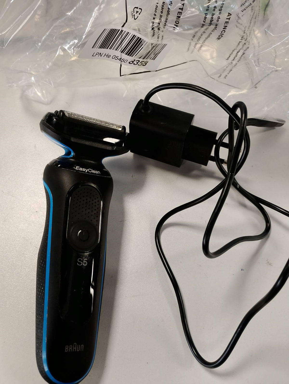 300350 - BRAUN Seria 5 Makinë rroje elektrike për meshkuj, 51-B1000s, blu