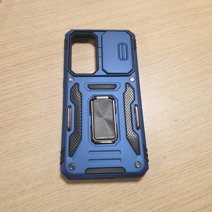 320578 - Doeshine Mbrojtëse për Samsung Galaxy S24 FE, me 2 Mbrojtëse Ekrani dhe Mbështetëse Unaze, mbrojtje nga kamera, mbrojtje e fortë nga rënia, ushtarake, blu