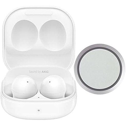 239679 - SAMSUNG Galaxy Buds2 (ANC) – Kufje wireless Bluetooth 5.2 me anulim aktiv të zhurmës, të pajtueshme me iOS dhe Android, model ndërkombëtar SM-R177 me kuti karikimi pa kabllo.