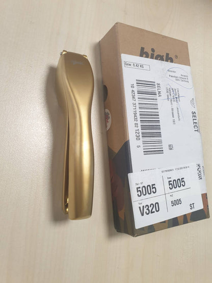224922 - KJØK Presë Hudhre Premium, Aliazh Zinku, Ngjyrë Ari Mat, E Lehtë për t'u Pastruar, Mund të Lahet në Makinë Larëse Enësh
