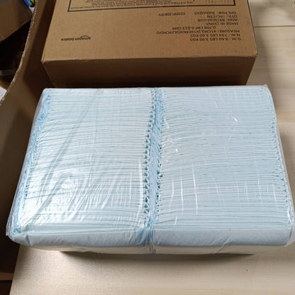 293325 - AMAZON BASICS MBROJTËSE STËRVITJEJE PËR QEN DHE KËLYSHË, XL, PAKO ME 60 COPË