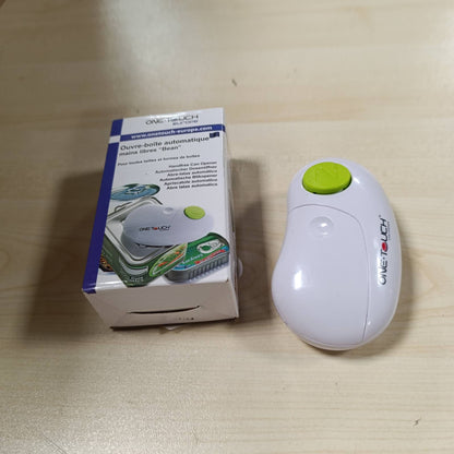 214429 - ONE TOUCH HAPËSE ME NJË PREKJE PËR TË GJITHA LLOJET E KUTIVE (ME BATERI) PA DUAR Çelik Inoks, i Bardhë dhe Jeshile