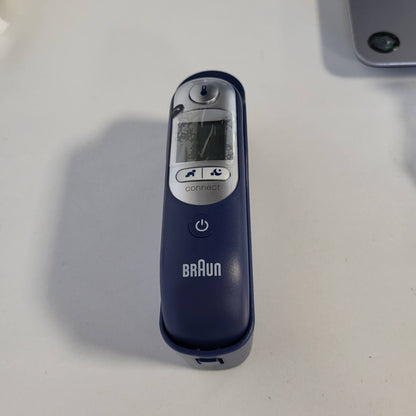 315604 - BRAUN Termometër veshi ThermoScan® 7+, i pajtueshëm me aplikacionin Braun Family Care™, Teknologjia Age Precision®, ekran dixhital me kodim ngjyrash