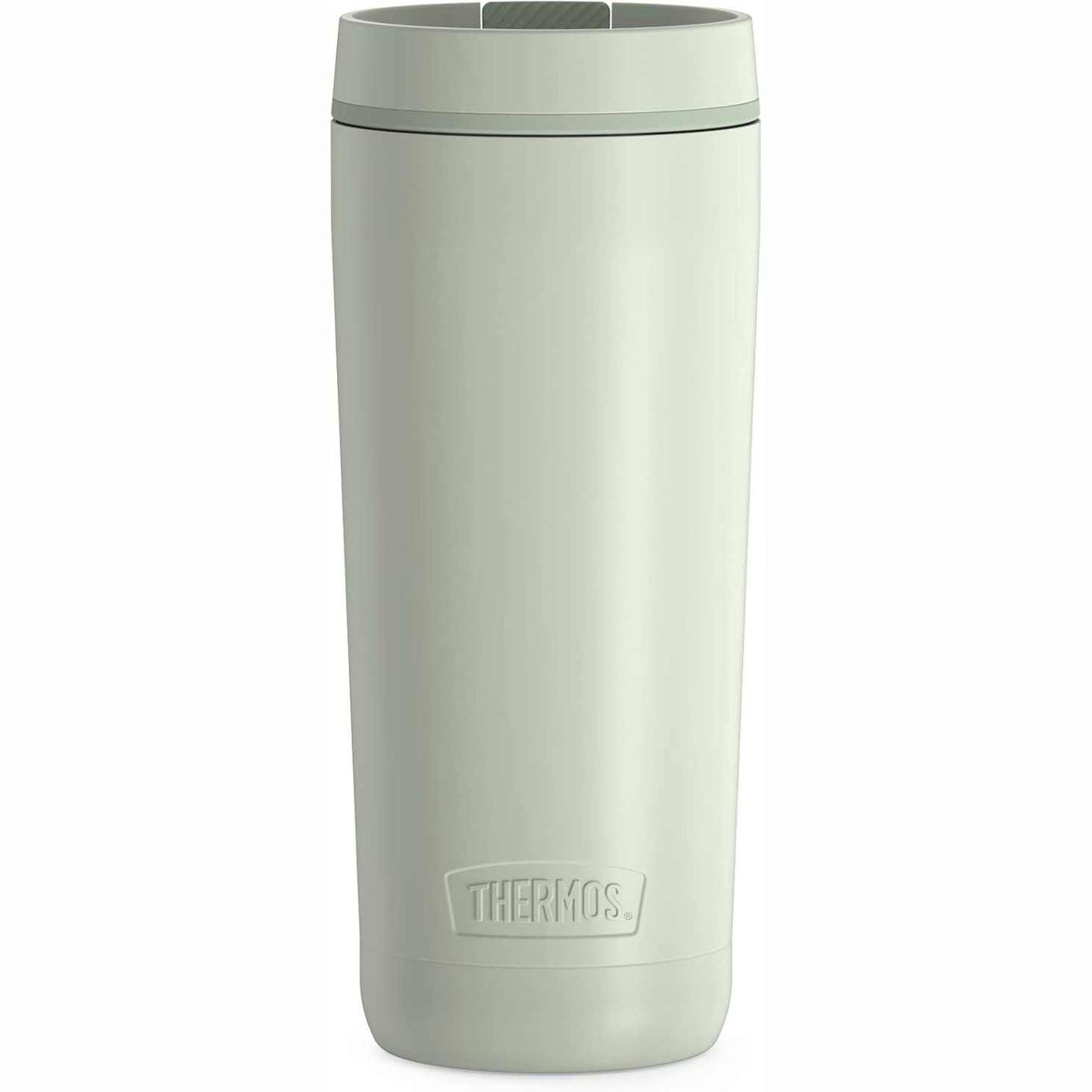 234497 - THERMOS GUARDIAN MUG 0.50 L, jeshile mat matcha, gotë prej çeliku inox për kafe, e qëndrueshme dhe stilistike për “to go”, mban të nxehtë për 5 orë dhe të ftohtë për 14 orë, e përshtatshme për lavastovilje.