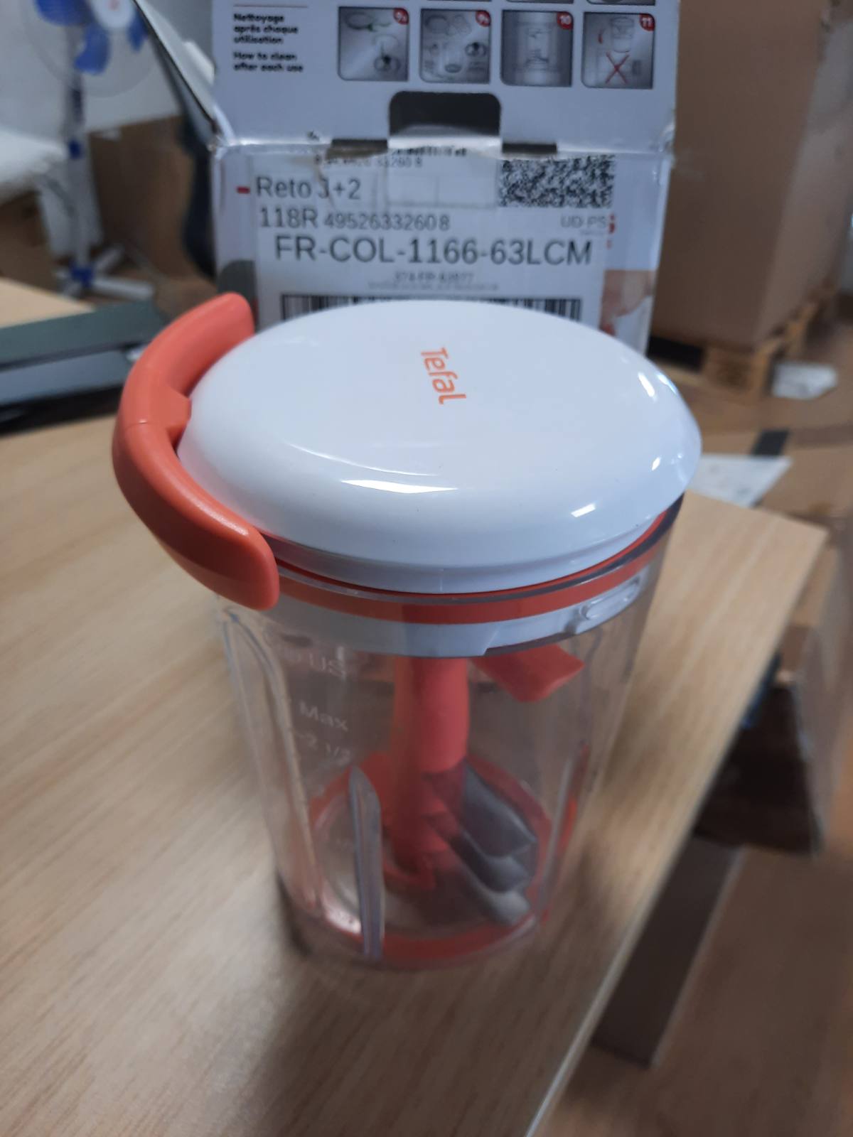 222979 - TEFAL Mikser inteligjent për krepa Express, 900 ml, Vafla, Krepa, Petulla në 2 minuta, brumë pa kokrriza, 3 receta të integruara, K1844404