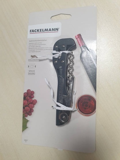 223919 - FACKELMANN Hapëse tapash për kamerier X-TREND, hapëse shishesh vere me prerës fletë metalike, ngritës kapaku, sasia: 1 copë, ngjyra të ndryshme