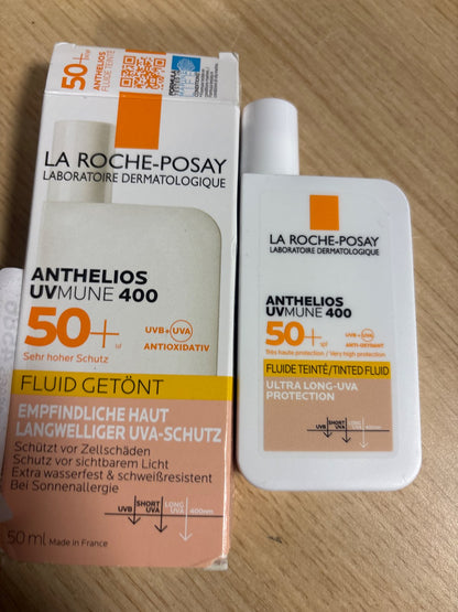 303203 - LA ROCHE-POSAY Anthelios Invisible Fluid UVMune 400 SPF 50+, Lëng mbrojtës nga dielli për lëkurë të ndjeshme, 50 ml