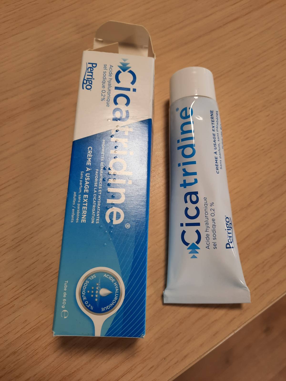 317534 - CICATRIDINE Krem me acid hialuronik, 60g - Nxit shërimin e lëkurës, riparon dhe hidraton, qetëson irritimet dhe skuqjen, pa aromë dhe pa parabene