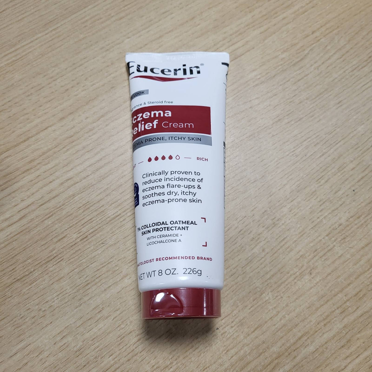 300767 - EUCERIN Krem trupi, lehtësim i ekzemës, 225 ml