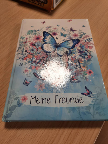 294291 - GOLDBUCH Libri i Miqësisë 43 155 Kopshti i Fluturave, format DIN A5, 84 faqe të ilustruara, për kopshtin dhe shkollën fillore