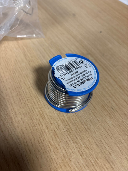 294296 - KORNAT T580599 Vrimë për montim 100 g 97%, 3 x 3 mm, Blu, Argjend