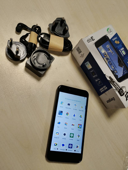 292783 - ENERGIZER U506S Smartphone - 2GB RAM / 32GB ROM - Ekran 5" - Bateri 3000 mAh - Kamera 5MP+QVGA / 2MP - Android 13 - E Zezë - Kartë SIM e Dyfishtë