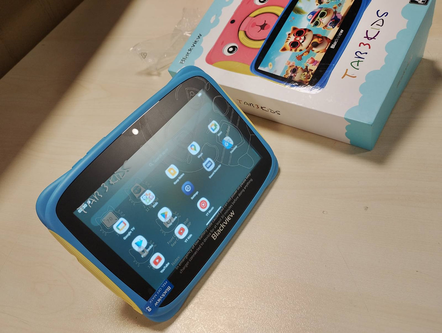 292241 - BLACKVIEW Tab 3 për Fëmijë, WiFi - 7'' - 2/32GB - pa karikues, Blu