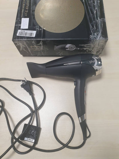 320864 - GHD THARËSE FLOKËSH HELIOS PROFESSIONAL JONIK: Kundër Kaçurrelave, Tharje e Shpejtë, Dizajn Ergonomik, E Zezë