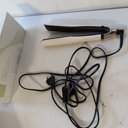 274846 - GHD Drejtues flokësh Platinum+, 26 mm, stilues inteligjent me teknologji parashikuese, mbrojtje e ngjyrës, i bardhë