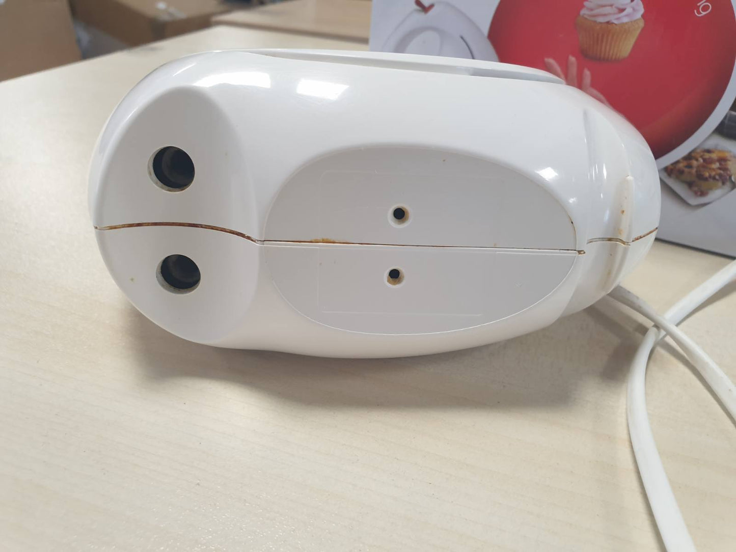 292968 - MOULINEX Easymax Mikser Dore Elektrike, 200 W, 2 Shpejtësi, 2 Sete Rrihësesh, Ergonomik, i Bardhë ABM11A30