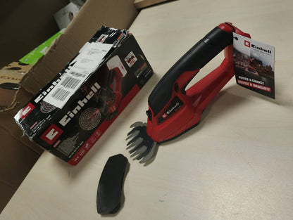 292988 - EINHELL Gërshërë bari pa tel GC-CG 18/1 Li-Solo, Li-Ion 18V, gjerësi prerjeje 100 mm, dorezë e butë, kuti ingranazhesh metalike, pa bateri dhe karikues