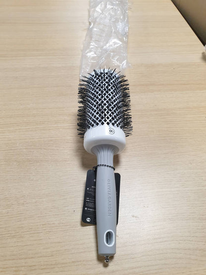 298093 - OLIVIA GARDEN Expert Blowout Shine, 55 mm, E bardhë dhe Gri