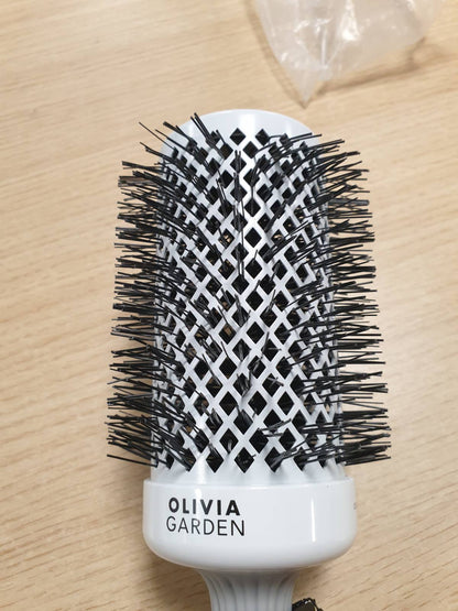 298093 - OLIVIA GARDEN Expert Blowout Shine, 55 mm, E bardhë dhe Gri