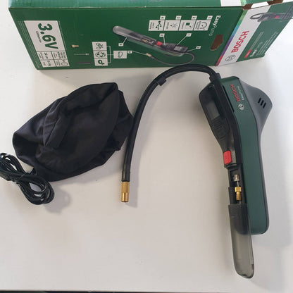312698 - BOSCH Pompë elektrike për biçikleta EasyPump, Bateri 3.0 Ah, 3.6 volt, Funksion ndalimi automatik, 150 PSI, 10.3 bar, LED, Rikarikueshme USB-C®, Kuti kartoni