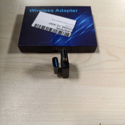 276267 - Përshtatës 2-në-1 pa tel për CarPlay dhe Android Auto, Dongle USB pa tel për makina, CarPlay pa tel dhe Android Auto, Plug & Play, Lidhje e shpejtë dhe e qëndrueshme, mbështet iOS 10+ dhe Android 11+