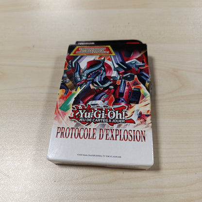 294025 - YU-GI-OH! Protokolli i Shpërthimit 3-Paketë Përforcuese - 28 Karta, 1 Kartë Ekskluzive Token, Mosha 6+, Edicioni Francez