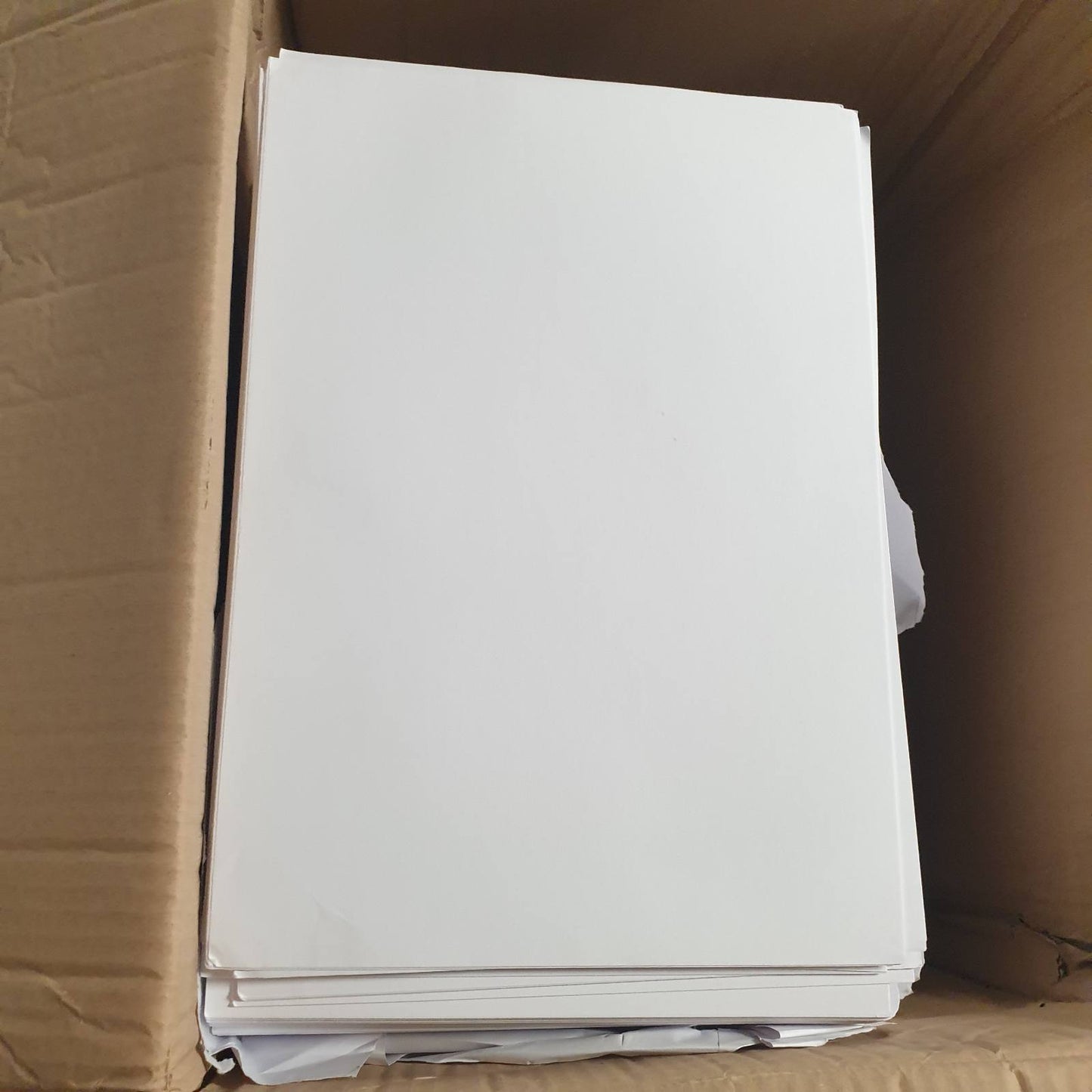 293299 - AMAZON BASICS - Letër printeri, DIN A4, 80 g/m², 2500 fletë, 5 pako me 500, ngjyra e bardhë