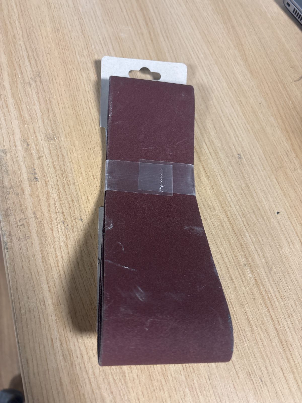 294603 - BOSCH Rrip lëmues 3x PRO për dru dhe dru të fortë, 75 x 508 mm, grimcë 220, aksesor për makinë lëmuese