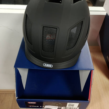 292497 - ABUS Helmetë biçiklete 86900, e zezë, e gjatë (56-61 cm)