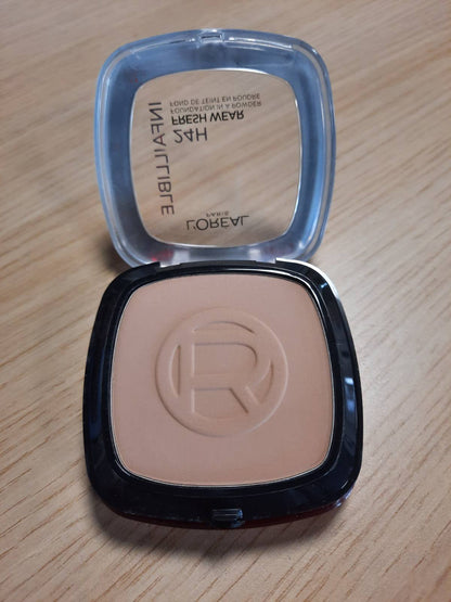 317840 - L'ORÉAL PARIS Fondatinë Pudre me Qëndrueshmëri të Gjatë - E papërshkueshme nga uji - Nuanca: Bezhë e Artë (140) - 9 g