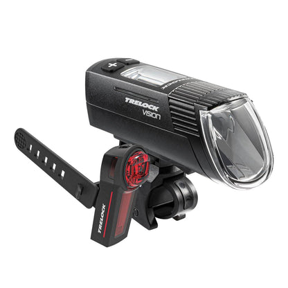 292191 - TRELOCK LS 760 I-Go Vision Dritë Biciklete, 100 Lux, E rikarikueshme me USB, 5 Modalitete Drite, Diapazon Dukshmërie 120 m