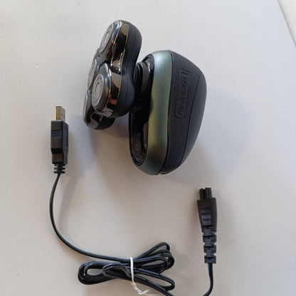 300372 - REMINGTON Makinë rroje elektrike për flokë tullace për meshkuj, funksioni Turbo Boost, me 5 koka rroje, rruajtje e butë maks. 0.2 mm, dhomë për mbledhjen e qimeve, prerës detajesh, rezistente ndaj ujit, model XR1600