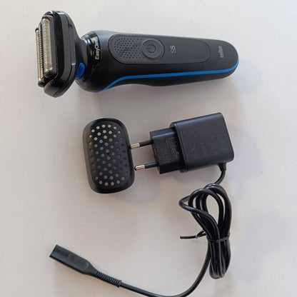 300351 - BRAUN Makinë rroje elektrike për meshkuj Seria 5, model 51-B1000s, ngjyrë blu