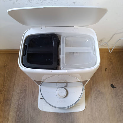 288014 - DREAME Fshesë me korrent robotike Mova P50 Pro Ultra, Fuqi thithjeje 19,000Pa, Mop fleksibël, Zbrazje dhe pastrim automatik, Kontroll zanor