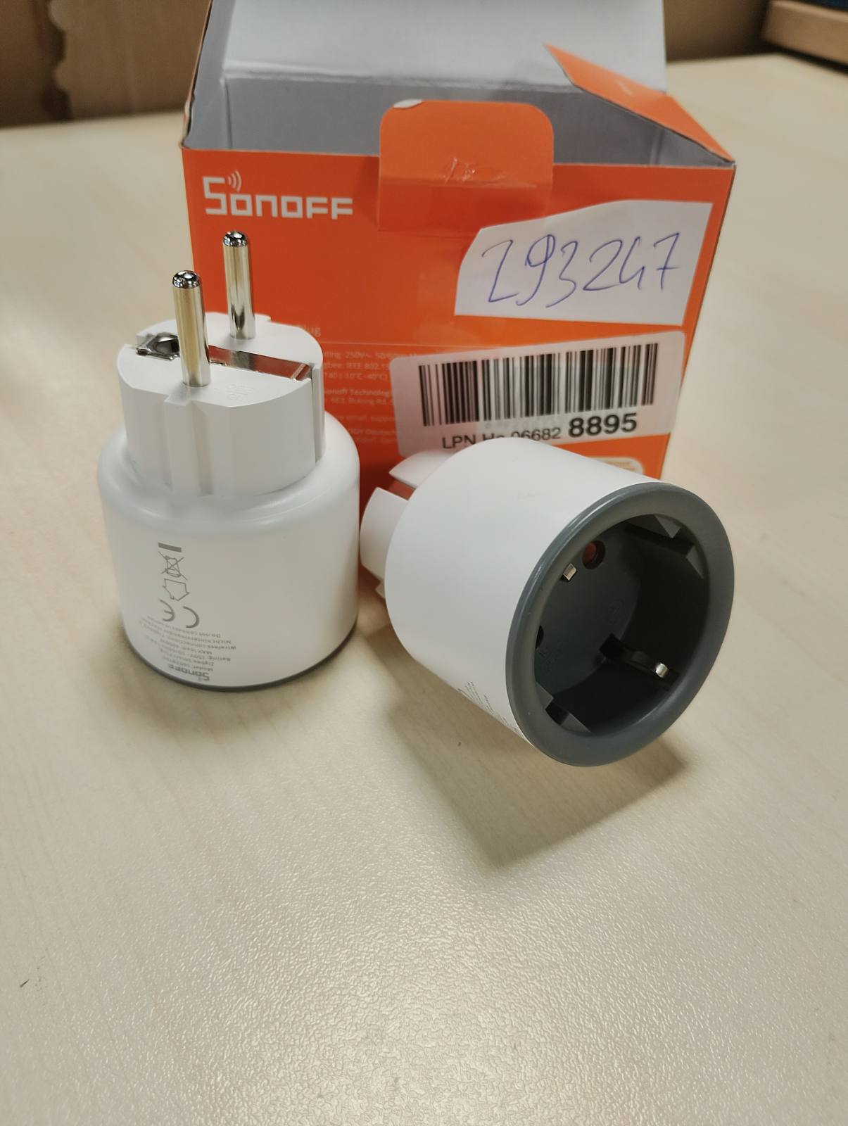 293247 - SONOFF Prizë e Mençur S60ZBTPF Zigbee, kërkon portë Zigbee, telekomandë, monitorim energjie, orar kohëmatës, mbrojtje nga mbingarkesa, i pajtueshëm me eWeLink App-2