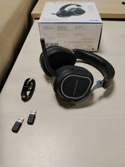 298995 - TURTLE BEACH Kufje pa tel për lojëra Stealth 700 të zeza me bateri 80 orë, drajverë 60 mm, transmetues të dyfishtë dhe Bluetooth për PS5, PS4, PC dhe celular