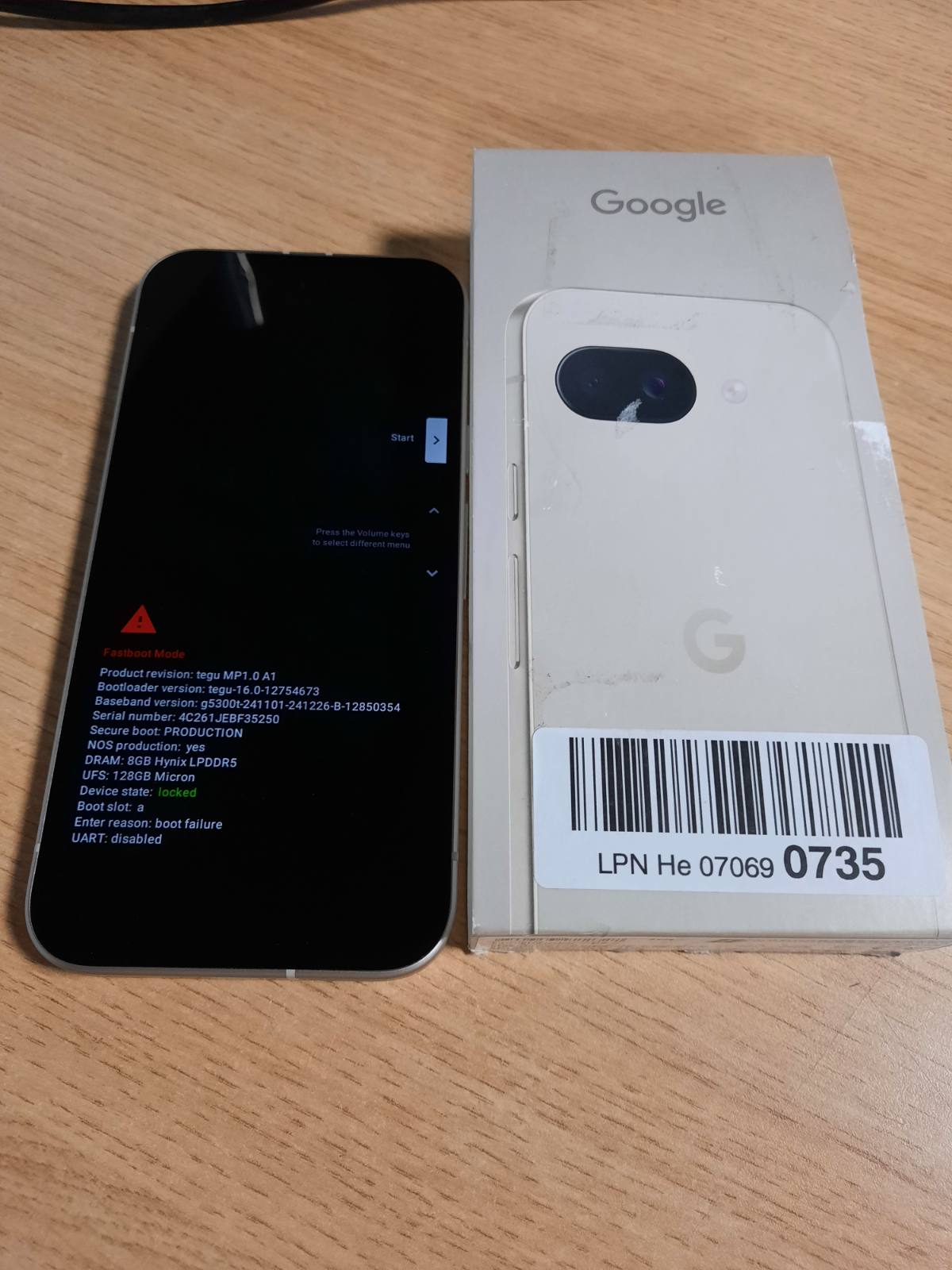 319269 - GOOGLE Pixel 9a – Telefon inteligjent Android, 128GB, Porcelan, kamerë AI, jetëgjatësi baterie 24 orë, veçori sigurie