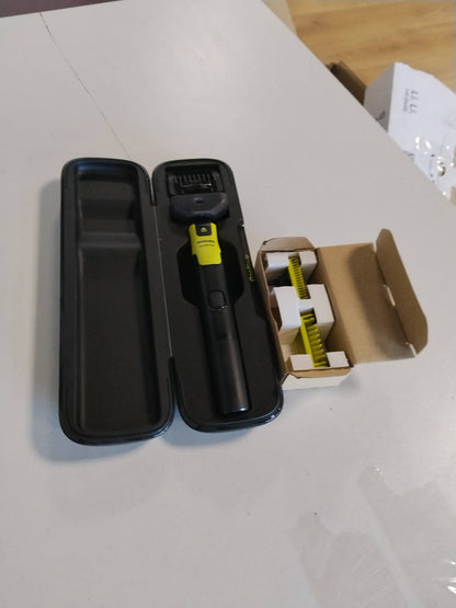 315759 - PHILIPS OneBlade 360, Fytyrë & Body, Makinë Elektrike për Shkurtimin e Mjekrës, Teknologji 360, Pajisje Shkurtimi 5-në-1, përfshin çantë udhëtimi, QP4631/65
