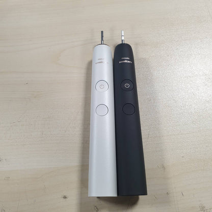315039 - PHILIPS Furçë dhëmbësh elektrike Sonicare DiamondClean 9000, pako me dy pjesë, furçë dhëmbësh sonike me aplikacion, sensor presioni, 4 mënyra pastrimi, 3 nivele intensiteti, ari i zi dhe rozë, modeli HX9914/61