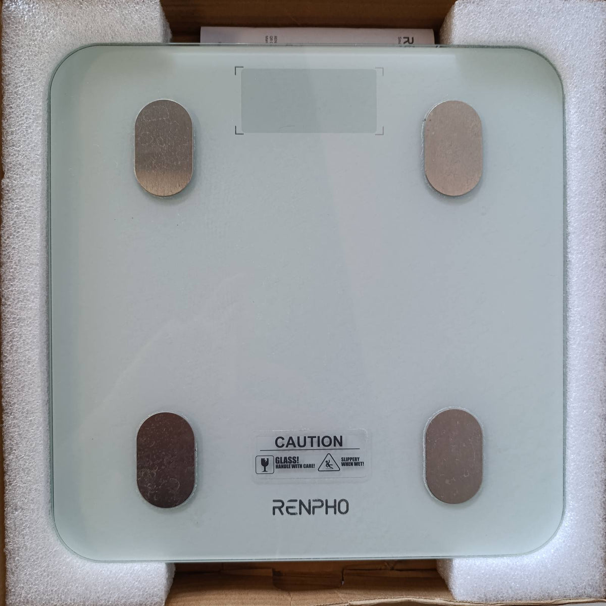 300740 - PESHORE DIXHITALE BANJOJE RENPHO, PESHORE BLUETOOTH, PËR DHJAMIN E TRUPIT, KAPACITET 180 KG/400 LBS