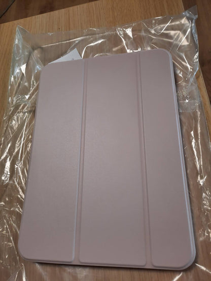 296409 - ZKTUYU Mbulesë për iPad (A16) Gjenerata e 11-të 11 inç 2025 / iPad Gjenerata e 10-të 10.9 inç 2022, Mbulesë mbrojtëse e butë TPU, Mbështet Touch ID, Gjumë/Zgjim Automatik, Rozë e Çelët