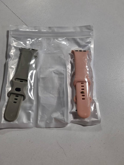 309211 - MALEDAN Rrip dore silikoni me 3 copë i përputhshëm me Apple Watch 40mm 41mm 38mm 42mm - Rrip sportiv silikoni për iWatch Seria 11 10 9 8 7 6 5 4 3 2 1 SE3 SE2