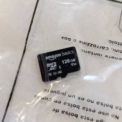 276474 - AMAZON BASICS Kartë Memorieje microSDXC, 128 GB, A2, U3, Shpejtësi Leximi deri në 100 MB/s, E Zezë