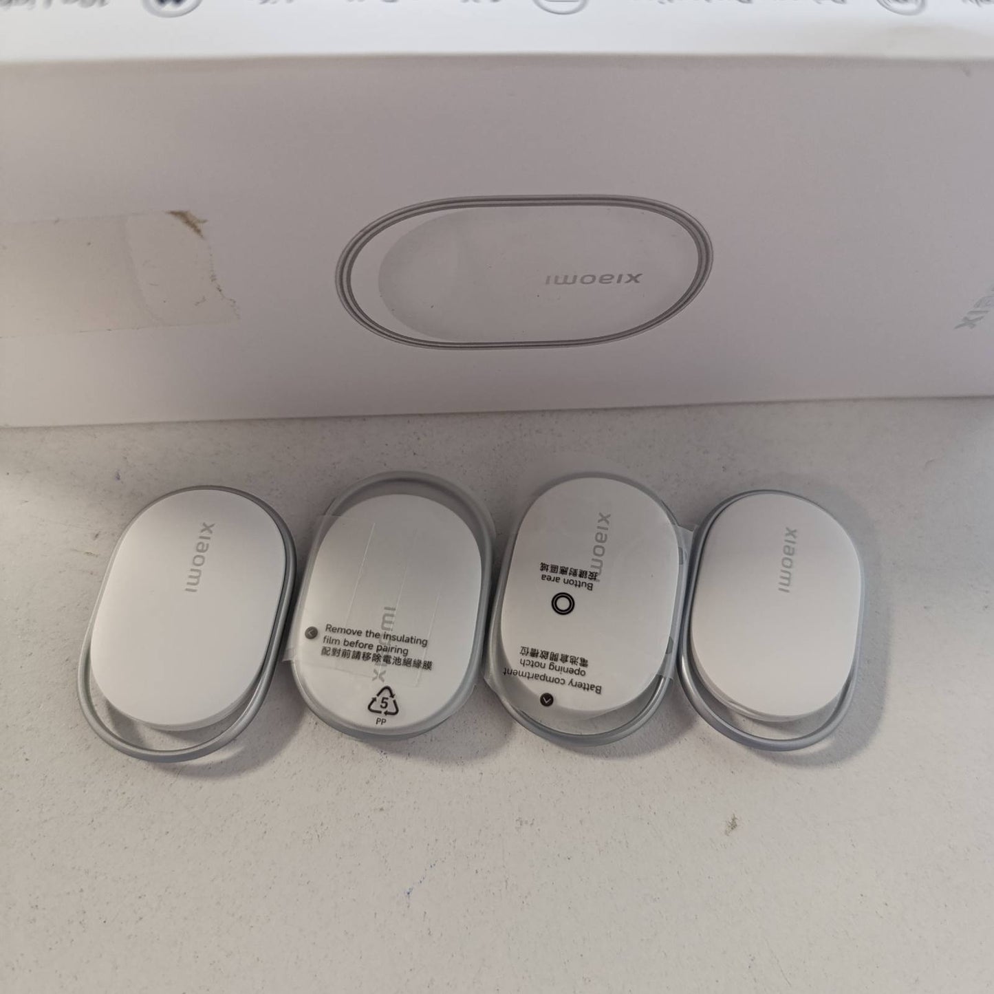 276424 - XIAOMI Smart Tag, gjurmues Bluetooth për çelësa, bagazhe, çanta, IP67, jetëgjatësi e baterisë mbi një vit, pako me 4 copë
