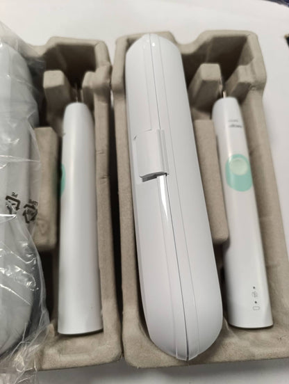 301595 - PHILIPS Sonicare ProtectiveClean 4300, furçë dhëmbësh elektrike me dy nivele intensiteti, sensor presioni, kohëmatës, të bardha, pako me 2 copë, modeli HX6807/35