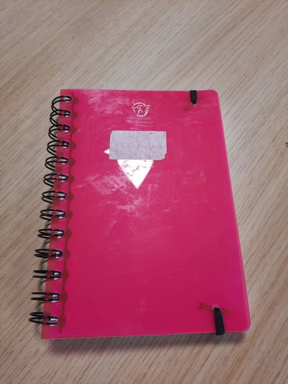 310409 - EXACOMPTA - Planifikues Ditor Iderama 12x17cm - Gusht 2026 deri në Korrik 2027 Rozë