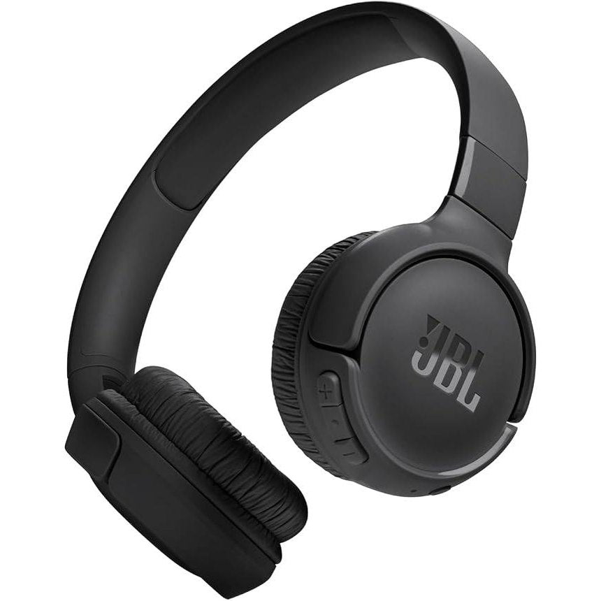 269113 - JBL Tune 520BT – Kufje pa tela mbi vesh me Bluetooth, deri në 57 orë bateri, karikim të shpejtë, dizajn të lehtë, të rehatshëm dhe të palosshëm, me thirrje pa duar dhe funksion Voice Aware, ngjyrë e zezë.