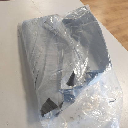 320387 - 100 copë qese plastike transporti, qese paketimi 25 x 35 cm për veshje, vetëngjitëse, të papërshkueshme nga uji dhe pluhuri