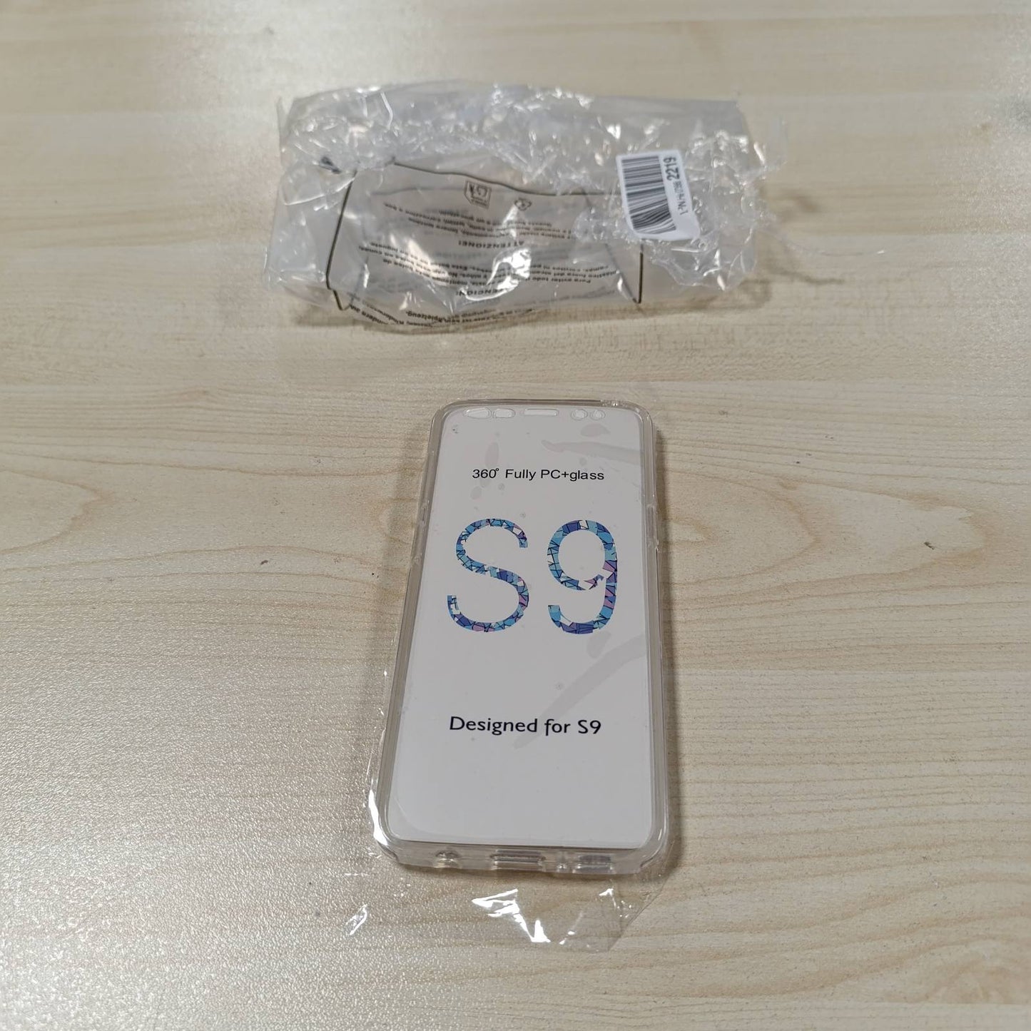 269512 - ANCILE 360° mbrojtëse transparente për Samsung Galaxy S9, silikon TPU rezistent ndaj goditjeve, përmasat 147.7 x 68.7 x 8.5 mm