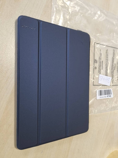 274478 - ProCase - Mbështjellës inteligjent për iPad Air 2, Mbështjellës i lehtë dhe i hollë me mbulesë inteligjente/mbrojtëse/mbështetëse transparente me arrë, për Apple iPad Air 2 (A1566 A1567) – Blu marine